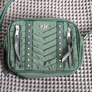 XOXO Olive Quilted Crossbody Bag